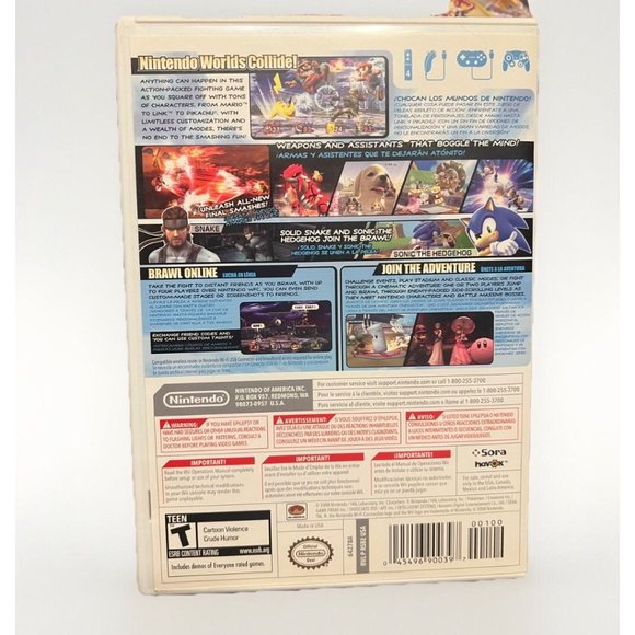 Nintendo Wii "SUPER SMASH BROS. BRAWL" 2008. Tested - Picture 2 of 3